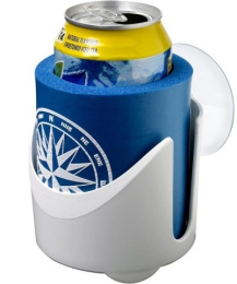 Подстаканник с кулером Attwood диам. 105мм пластик белый (11852-7)